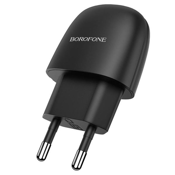 Мережевий зарядний пристрій BOROFONE BA49A Vast power single port charger set(Type-C) Black BA49ACB фото