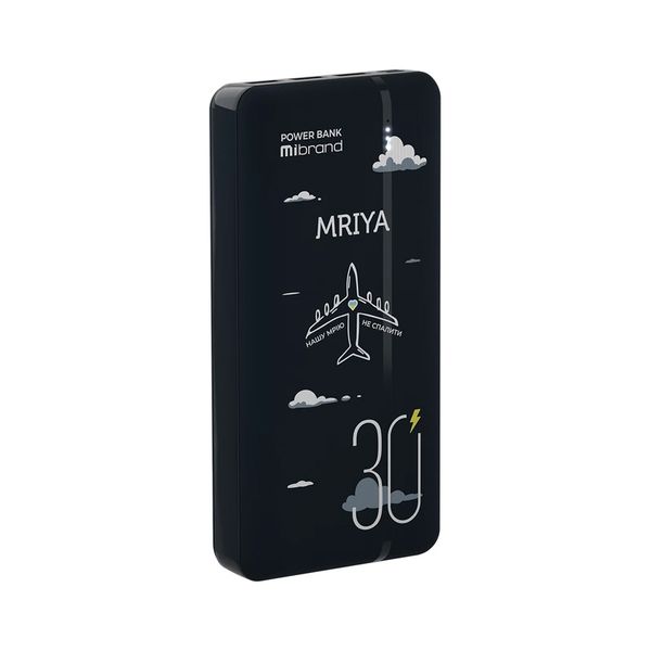 Зовнішній акумулятор Mibrand Mriya 30000 mAh 20W Black MI30K/Mriya фото