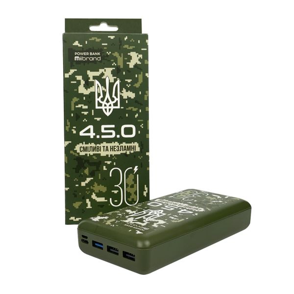 Зовнішній акумулятор Mibrand "4.5.0" 30000 mAh 20W Forest spirit MI30K/4.5.0 фото