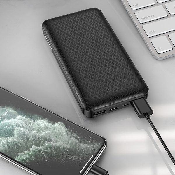 Зовнішній акумулятор BOROFONE BJ3 Minimalist 10000 mAh BJ3B фото