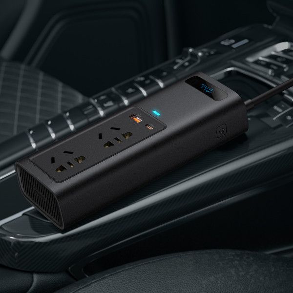 Автомобільний інвертор Baseus In-car Inverter 150W CRNBQ-A01 фото